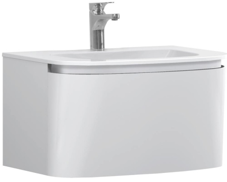 Тумба под умывальник Belux Темза НП 80-01 Белый глянцевый