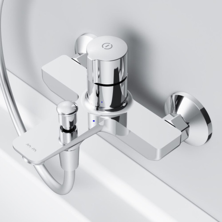 F85A10500_xxx X-Joy, TouchReel Смеситель для ванны и душа AM.PM, хром