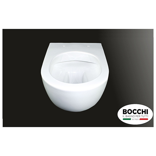 Унитаз подвесной Bocchi V-Tondo Rimless с сиденьем Soft Close 1416-001-0129+A0336-001