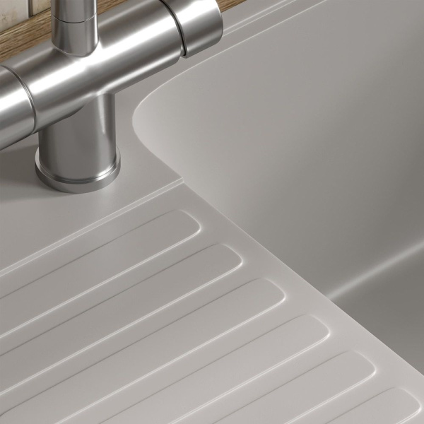 Смеситель Reflexion Lago RX9903SS для кухни с подключением к фильтру, полированная сталь