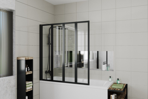 Шторка BOUNA-B для ванной Ceruttispa (130х140)