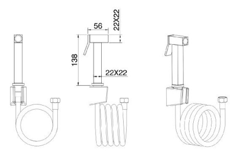Гигиенический душ Vivi Felice 111-Q