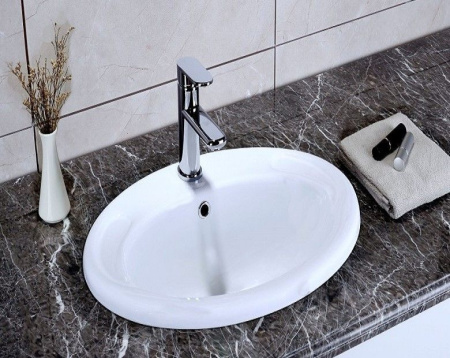 Умывальник врезной на столешницу CeramaLux 3172