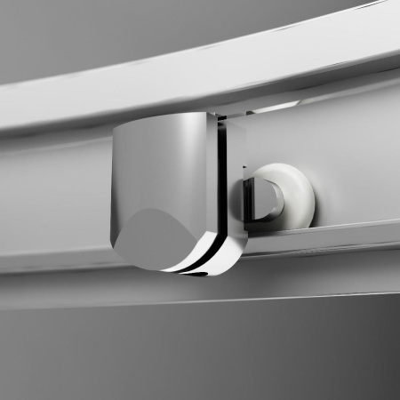 W45G-301-090TM Tender Twin Slide 90. Душевое ограждение AM.PM, 90x90, профиль хром, стекло прозрачное