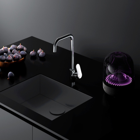 F8006000 Like, Смеситель для кухни AM.PM G-образный излив, хром