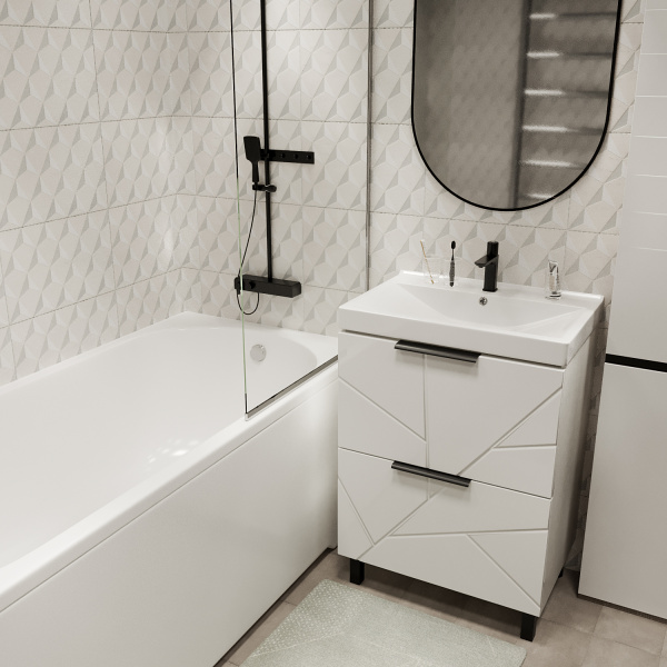 Тумба для ванной MIXLINE "Гранд-60"  под ум.Fest-60 (Sanita Lux) (553025)