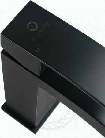 Cмеситель для раковины FILARETE Waterfall FL5010 (Черный матовый)