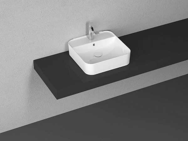 Раковина Isvea SistemaU 50 см накладная цвет белый 10PL53050SV