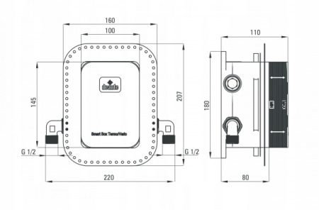 Душевая система Deante Box BXYZNEAT