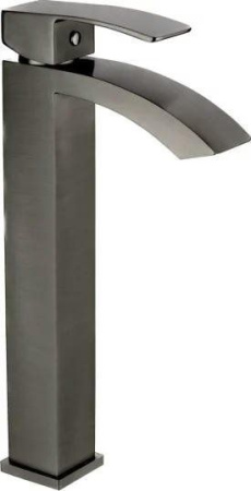 Смеситель для раковины Высокий Grocenberg GB3007 Графит