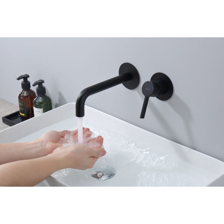 Смеситель для раковины Splenka S221.11.06, черный