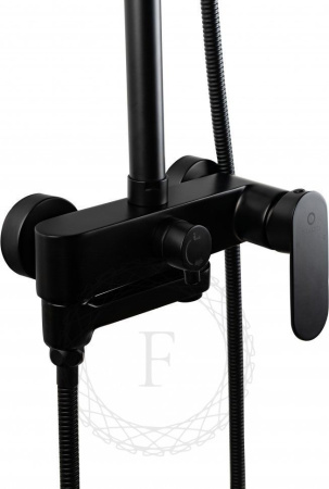 Душевая система FILARETE Retta FL2030 (Черный матовый)