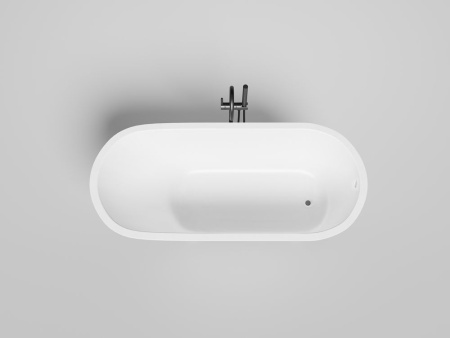 Ванна встраиваемая Salini ORNELLA 170x80 покраска по RAL полностью, S-Stone, матовый 102324MF