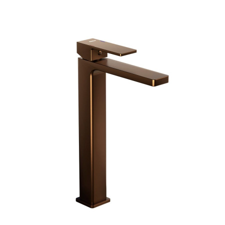 530250500 Gala Смеситель для раковины Damixa высокий, розовое золото