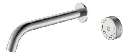 Смеситель для раковины Boheme Tech 158/2-NB С ВНУТРЕННЕЙ ЧАСТЬЮ, nikel brush