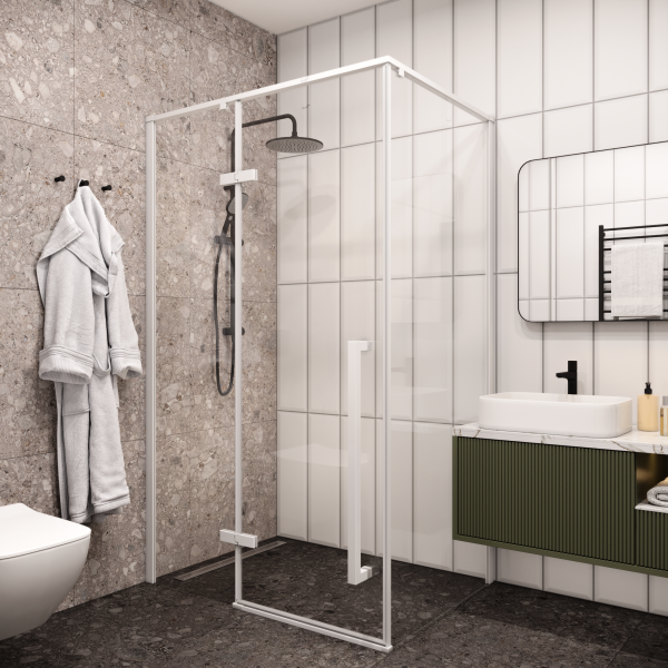 Душевой уголок Cerutti SPA C1AW без поддона 120x90x195