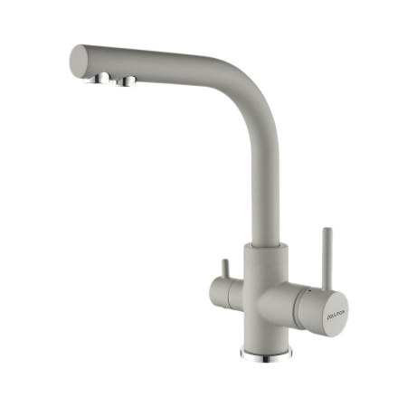 Смеситель для кухни Paulmark ESSEN Es213011-GRS, серый дым