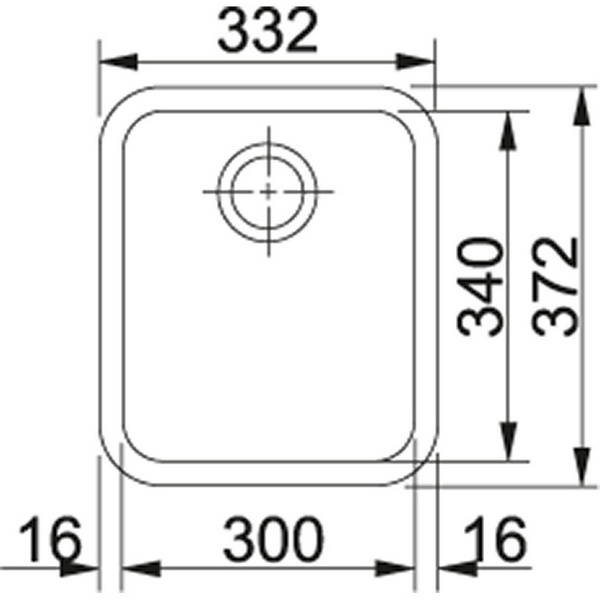 Мойка Franke GAX 110-30, Полированная, 122.0021.439