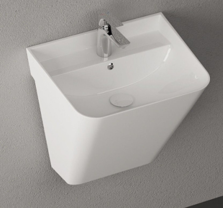 Раковина ISVEA Sott'Aqua подвесная 500*420*515 1 цвет белый матовый 10SQ37002SV-2L