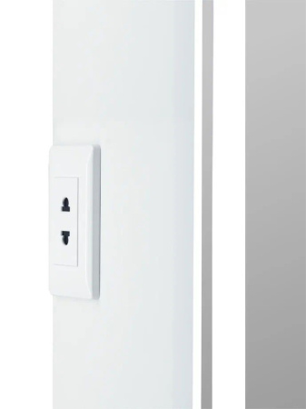 Зеркало-шкаф Taliente CBled 60 см TA-CBled-EL6080R белый с подсветкой с розеткой правый