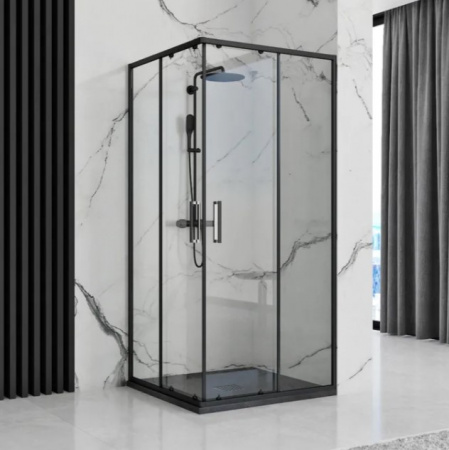 Душевой поддон Rea Black Rock 90x90 K4581