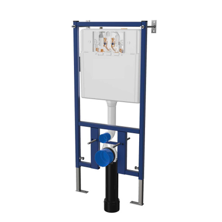 Инсталляция для подвесного унитаза Vincea VIS-450, 510х1000, цвет сине-белый