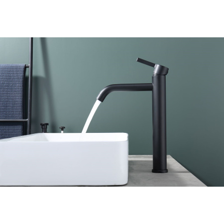 Смеситель для раковины Splenka S221.15.06, черный