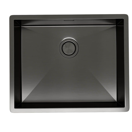 Кухонная мойка Reflexion Como RX2054BL оружейная сталь