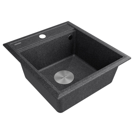 Мойка Paulmark STEPIA 45 PM114651-DG 510х460х200 мм, IT-GRANIT, графит