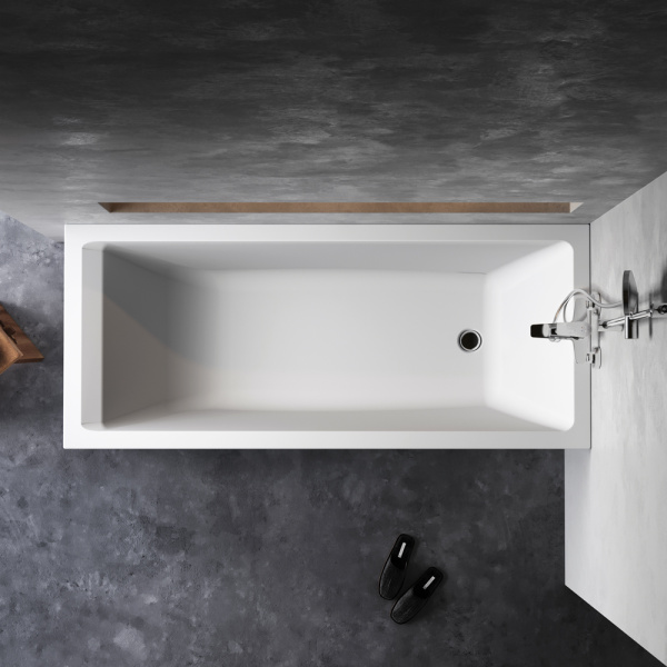 W93A-175-075W-A Gem Ванна акриловая AM.PM 175х75 см
