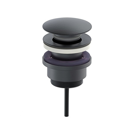 Донный клапан для раковины WONZON & WOGHAND, Темный графит (WW-88SS07-BGM)