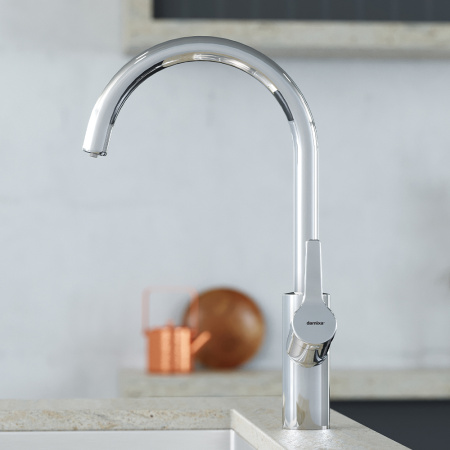 310721000 Eclipce Смеситель для кухни Damixa, с фильтрацией C - излив, хром