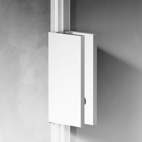 W94UWI-120-F1-MTE X-Joy Душевая перегородка AM.PM 120x195, стекло прозр. 8 мм + покрытие, фурнитура мат хром