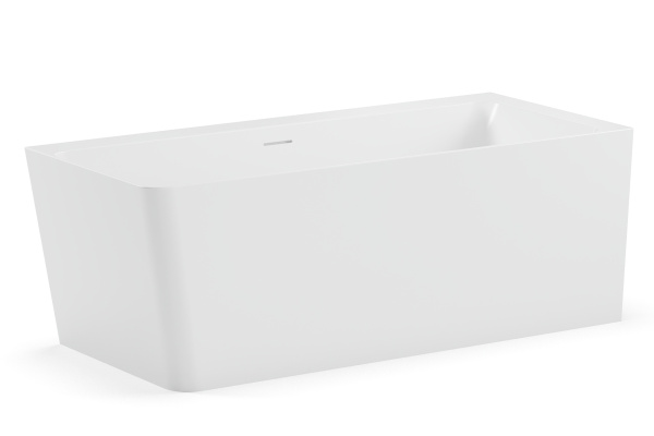 Ванна Турин ТУ-1600 R, Белый матовый (18), T [Solid Surface]