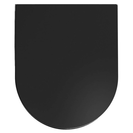 Сиденье для унитаза ISVEA Infinity VEA Rondo F50 ШГ 365*445 черный матовый 40KF0521I-S