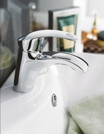 Смеситель для раковины Cron CN1021, хром