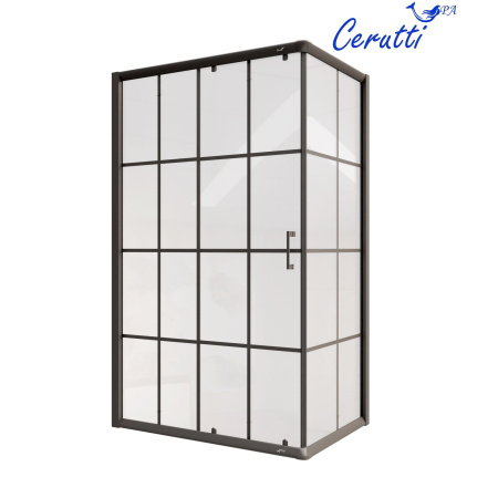 Ограждение MUZA120 N душевое Ceruttispa без поддона (80x120x195)