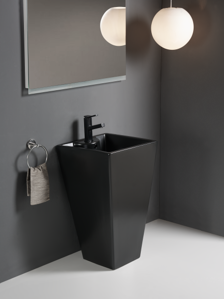 Раковина напольная WeltWasser WW LEERBACH 4847 MT-BL