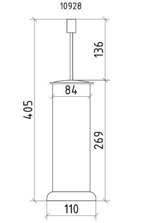 Ершик для унитаза Boheme Royal Cristal 10928-CR-B Хром
