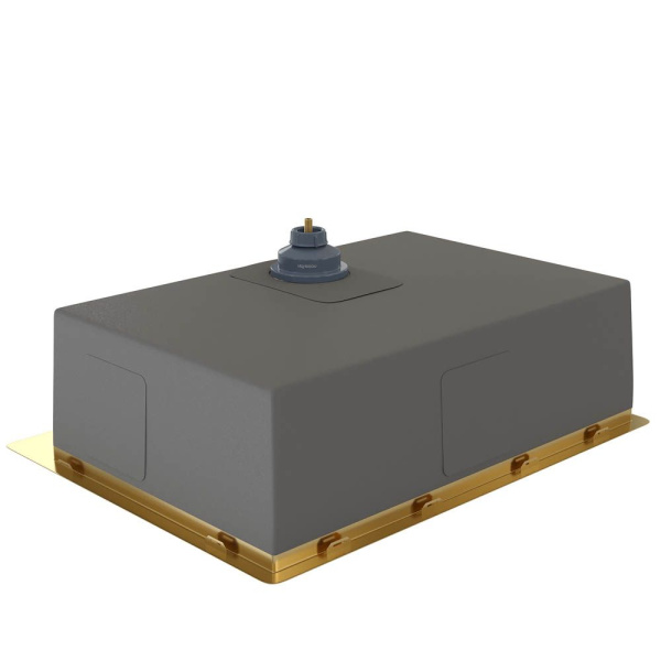 Кухонная мойка Reflexion Iseo RX2265GD брашированное золото