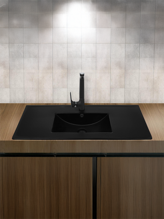 Раковина врезная WeltWasser WW SK DEILBACH 7517-100 MT-BL