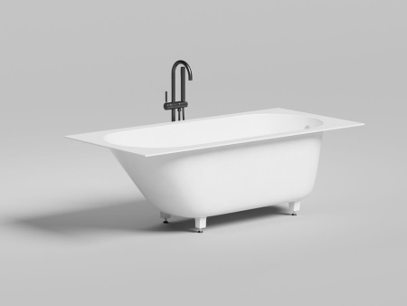 Ванна встраиваемая Salini ORNELLA 170x80 покраска по RAL полностью, S-Stone, матовый 102324MF