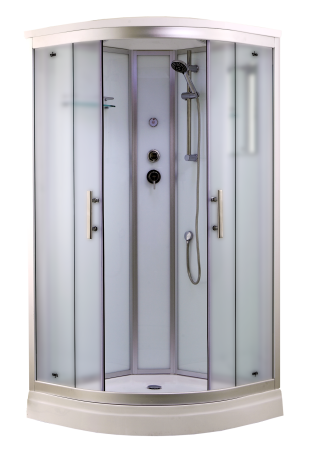 Душевая кабина Timo Standart T-6601 Silver Fabric   (100*100*220), шт