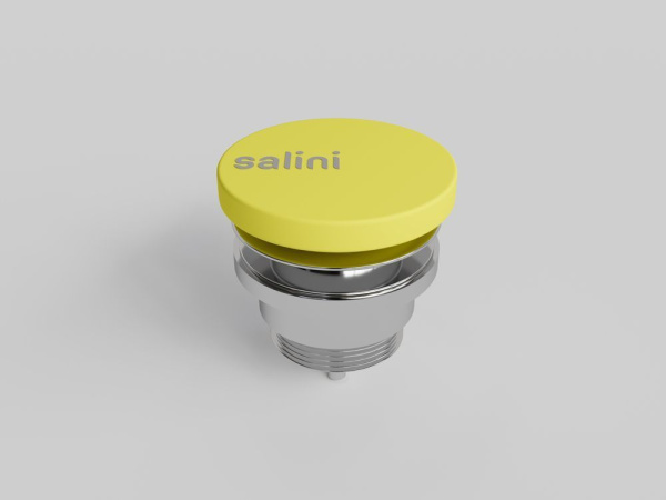 Донный клапан для раковины фиксированный D 602 покраска по RAL Salini 167301MF