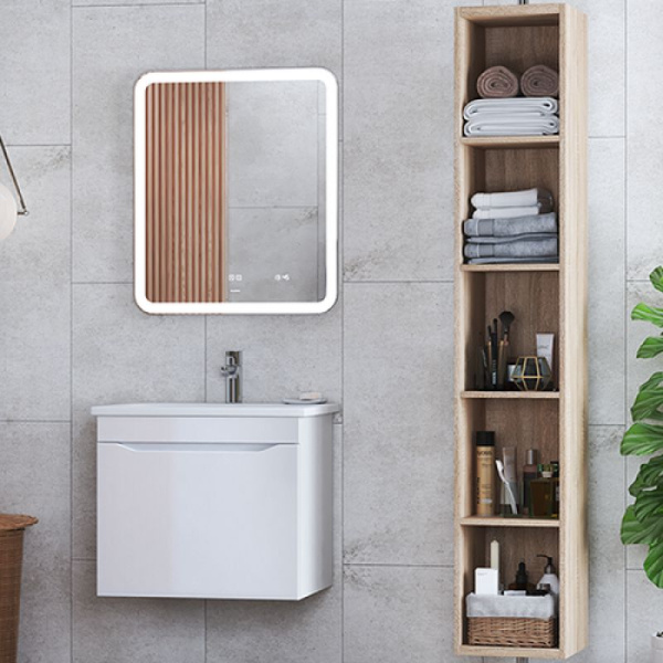 Тумба под раковину подвесная VIGO Grani tp.GRI.OSK.75.1Y, 75 см