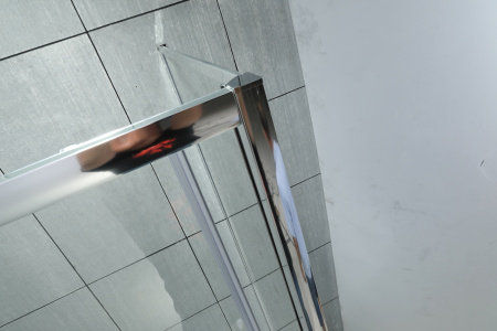 Душевой уголок Roxen Caspia 55060-120 120x80, прозрачное стекло/профиль хром