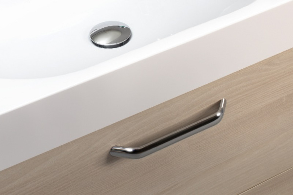 Тумба под умывальник Belux Стокгольм НП 120-02 Акация Лэйкленд светлая