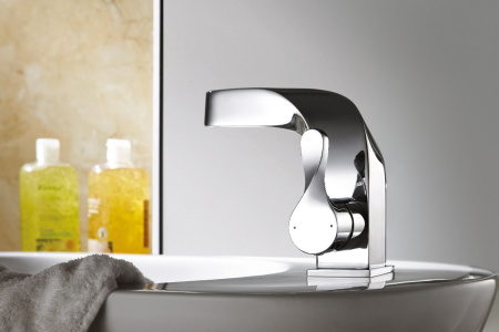 Смеситель для раковины Bravat Wave F174108C-2, хром