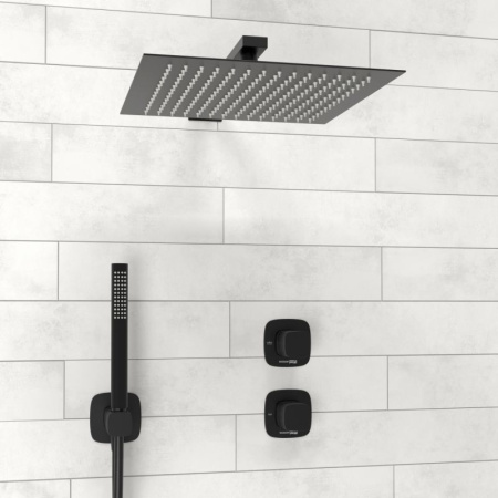 A9151.264.219.162.327.242.217  Встраиваемый комплект для душа WasserKRAFT с верхней душевой насадкой и лейкой