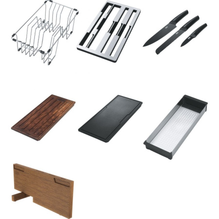 Кухонная мойка FRANKE 127.0538.259 из нержавеющей стали BWX 220-54-27 TL (вентиль-автомат в комплекте)